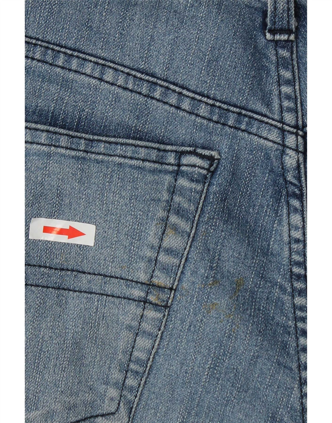 Jeans Straight Uomo Trussardi W32 L30 Cotone Blu