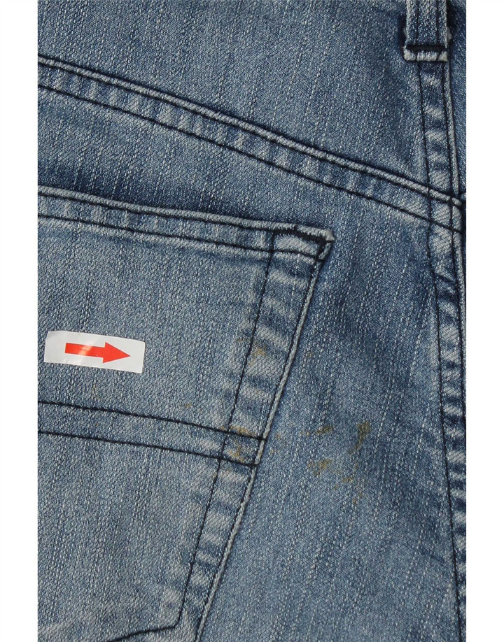 Jeans Straight Uomo Trussardi W32 L30 Cotone Blu