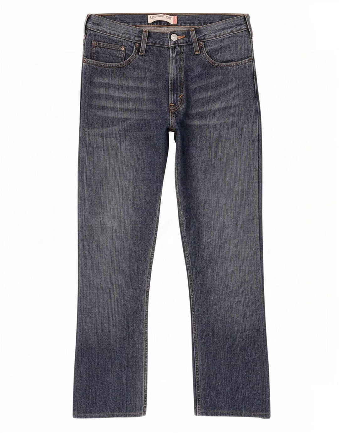 Levi's Uomo 527 Jeans Bootcut Bassi W34 L29 Blu
