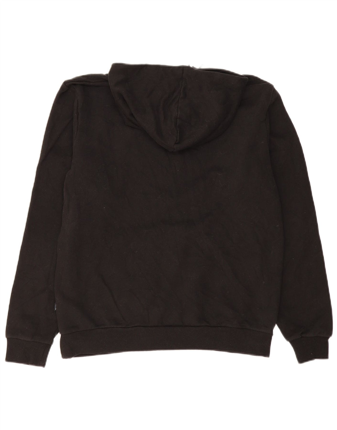 PUMA Mens Hoodie Jumper Medium Black Cotton