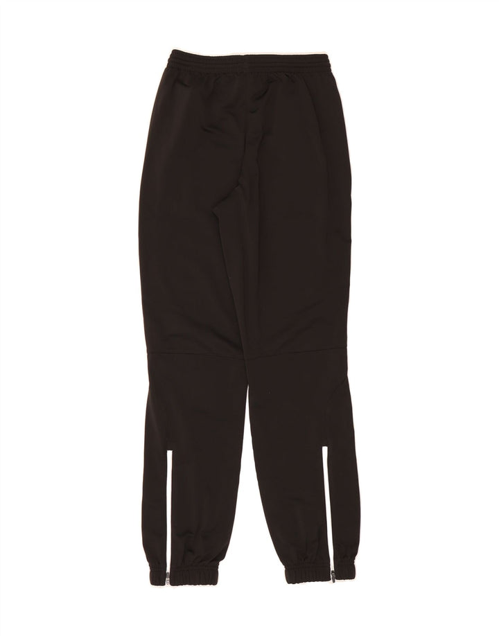 PUMA Boys Tracksuit Trousers Joggers 13-14 Years Black Polyester Vintage Puma and Second-Hand Puma from Messina Hembry 