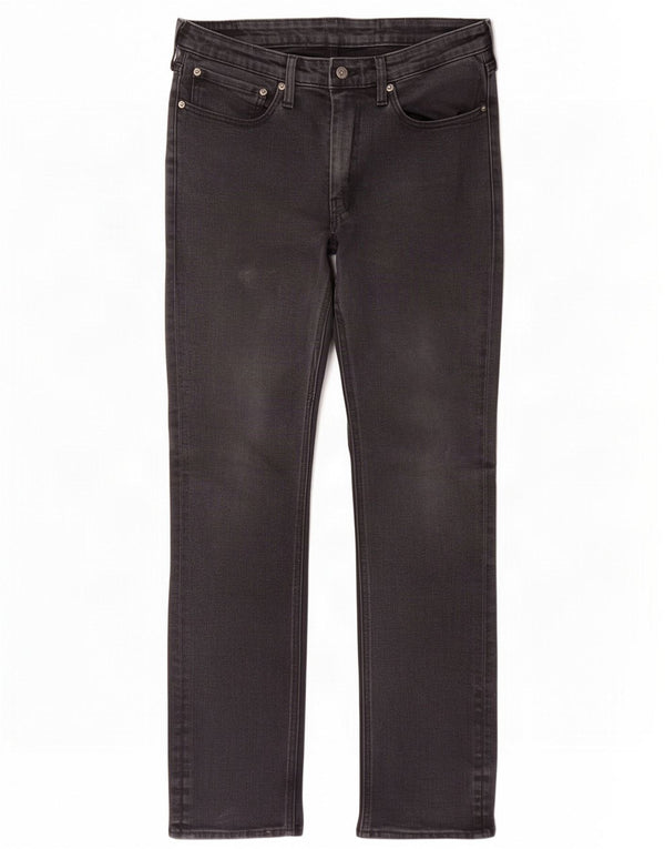 Jeans Levi's Uomo 511 Slim W34 L32 Cotone Nero