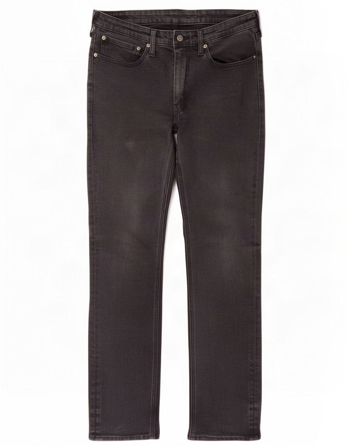 Jeans Levi's Uomo 511 Slim W34 L32 Cotone Nero