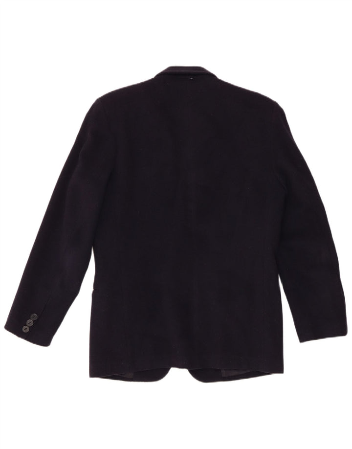 OLIVER BY VALENTINO Giacca blazer a 2 bottoni da donna IT 42 blu navy medio