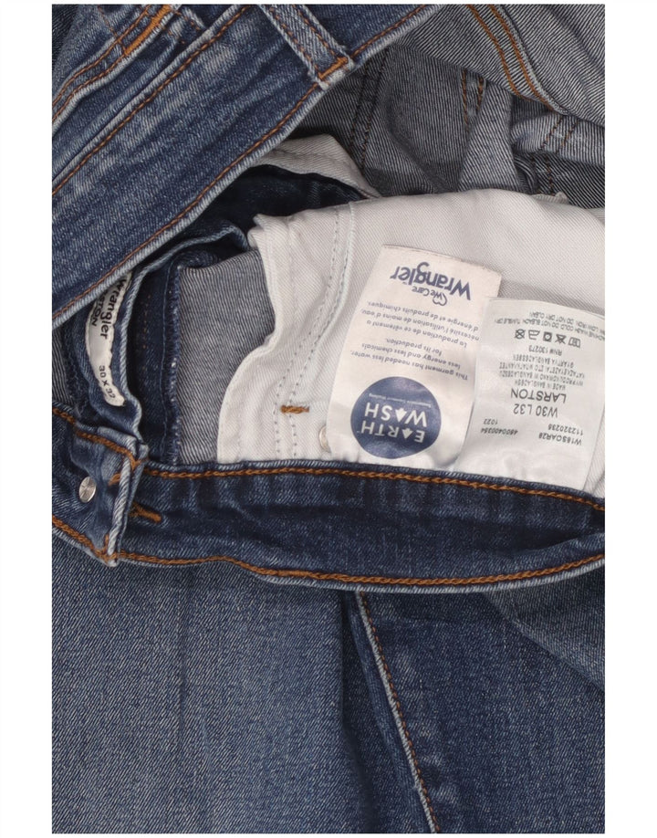 Jeans Wrangler Larston Slim da uomo W30 L28 in cotone blu