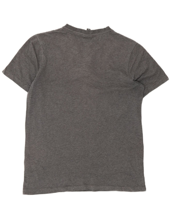 T-shirt da uomo Ellesse Top in cotone grigio medio