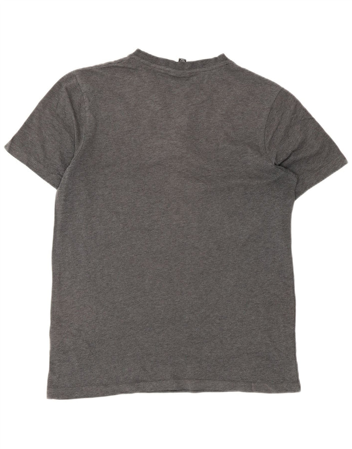 T-shirt da uomo Ellesse Top in cotone grigio medio