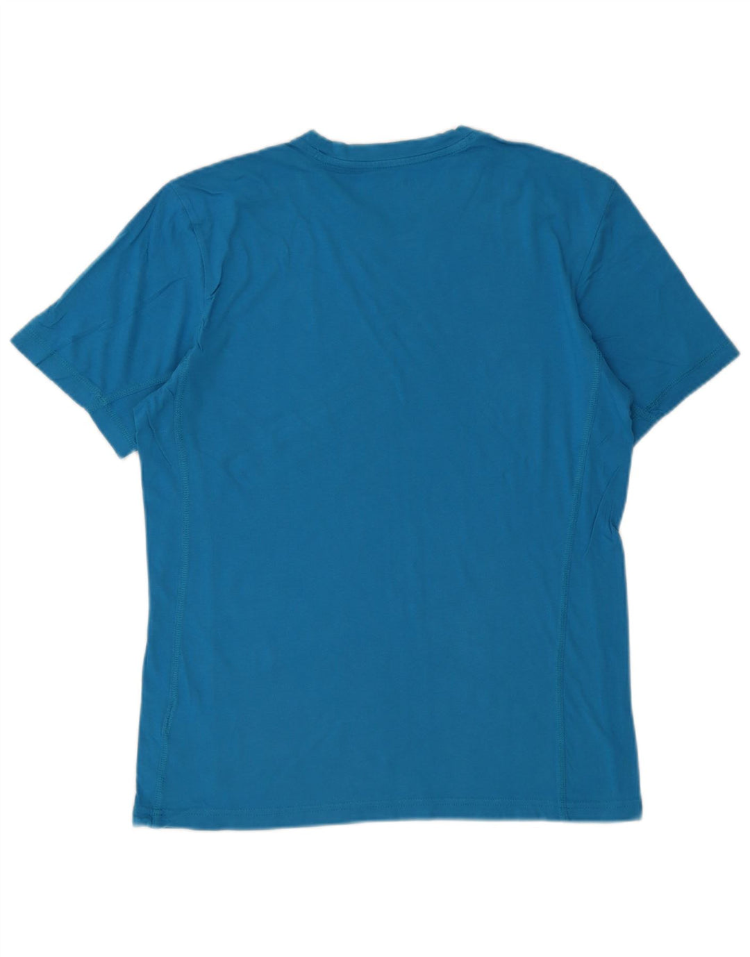 T-shirt grafica da uomo Reebok Top in cotone blu medio