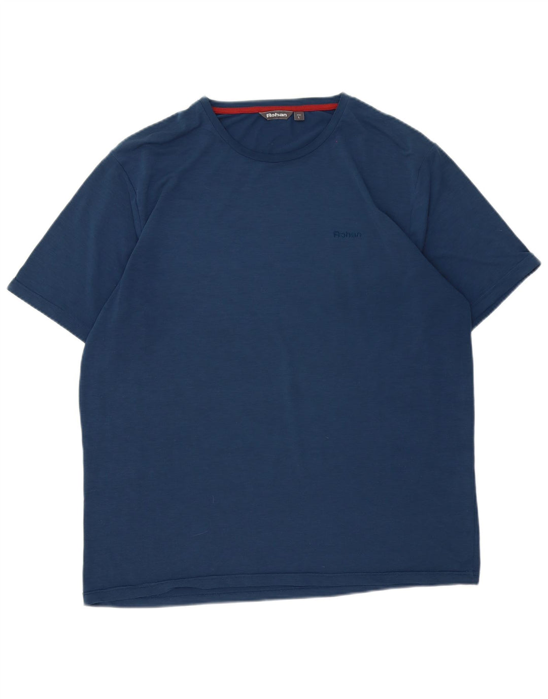 T-shirt da uomo Rohan Top grande in poliestere blu navy