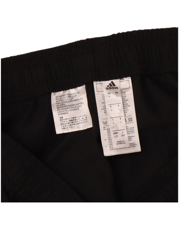 Pantaloni da tuta Adidas Aeroready da uomo grandi in poliestere nero