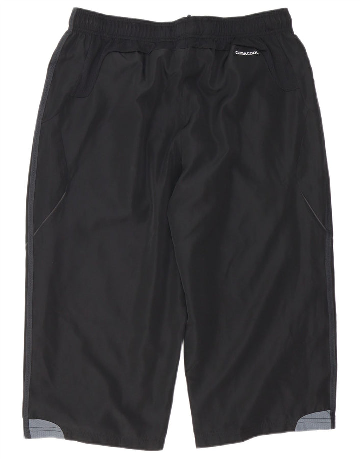 Pantaloni da tuta Adidas Climacool Capri da uomo grandi color nero