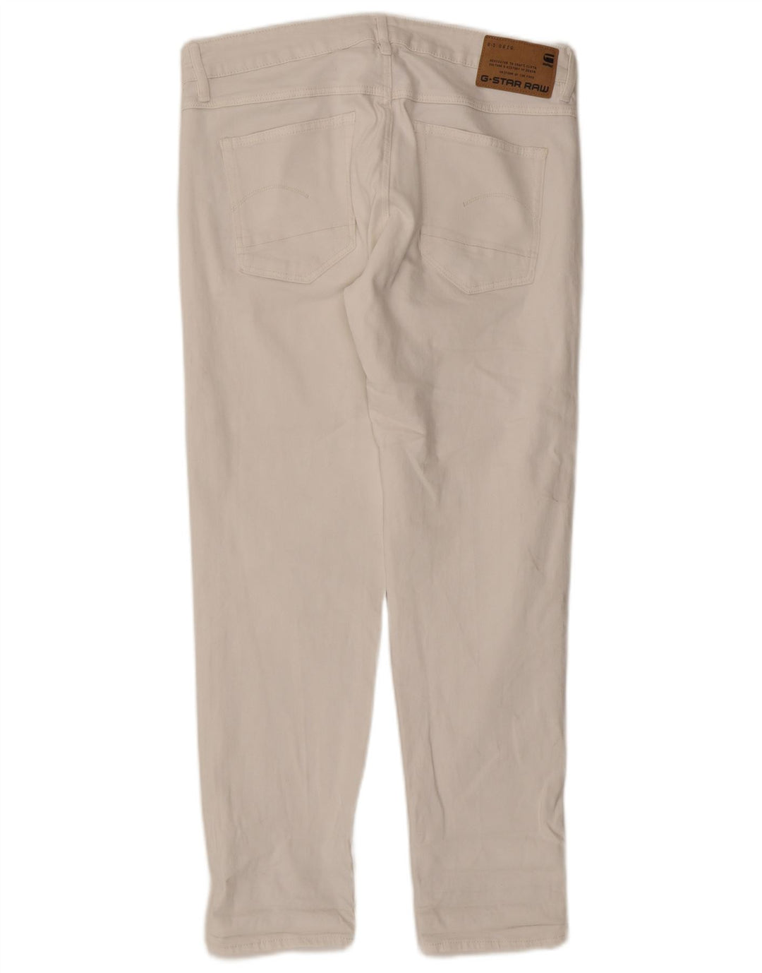 Jeans slim da donna G-STAR W29 L29 cotone bianco