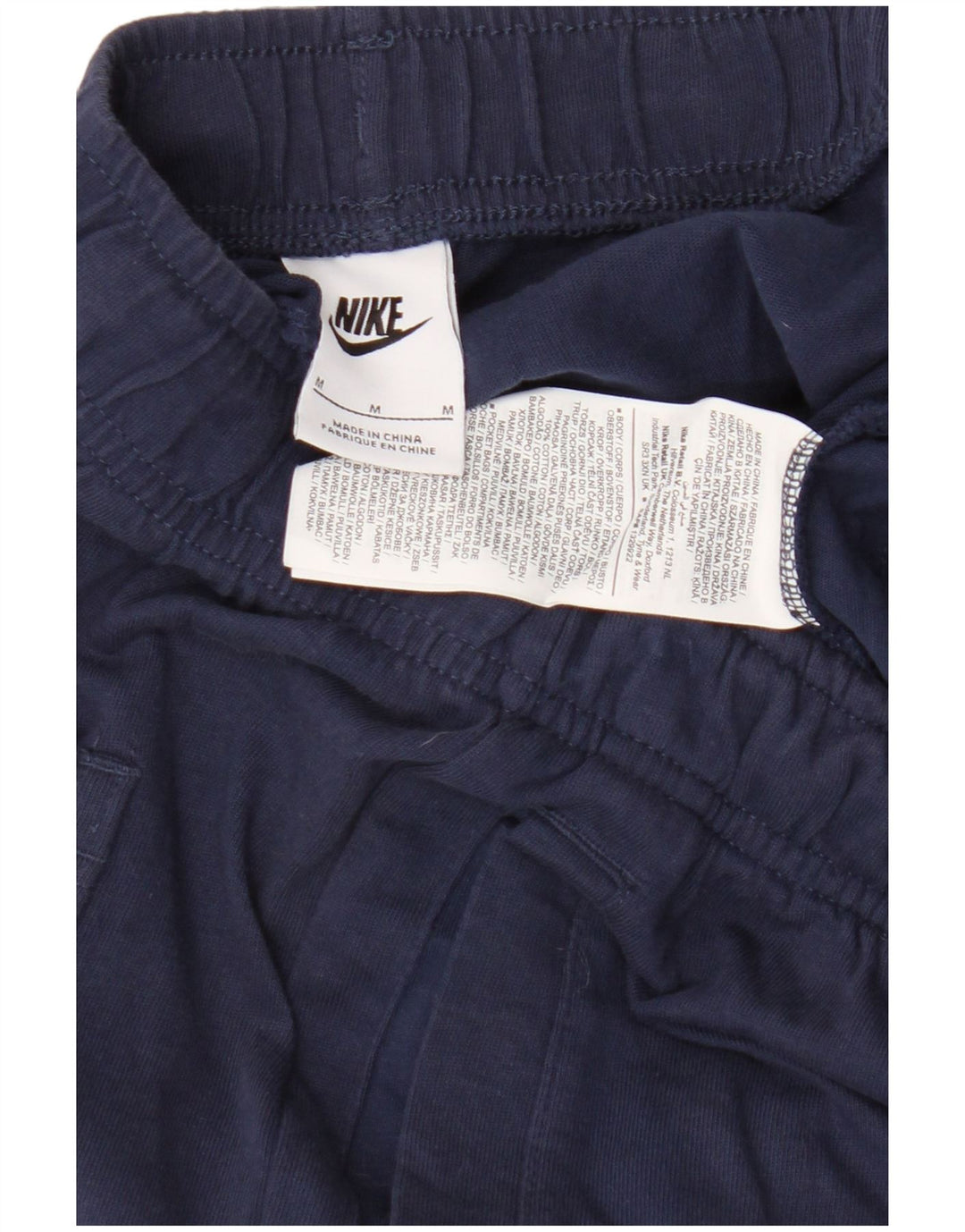 Pantaloncini sportivi da uomo Puma medi in cotone blu navy