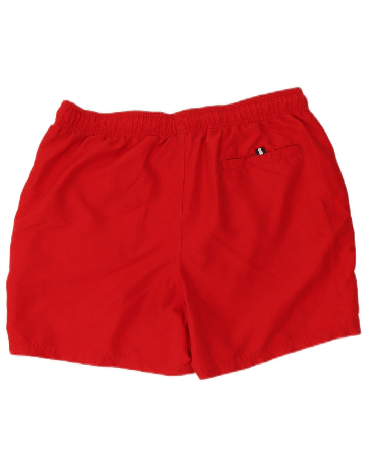 Pantaloncini da bagno da uomo Marks & Spencer grandi rossi in poliestere