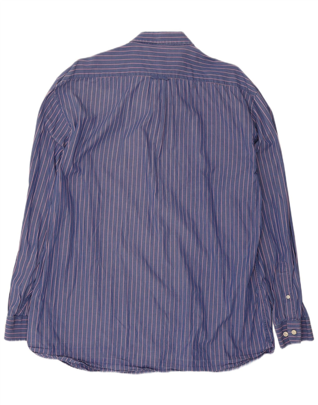 Camicia Gant da uomo vestibilità regolare XL in cotone gessato blu