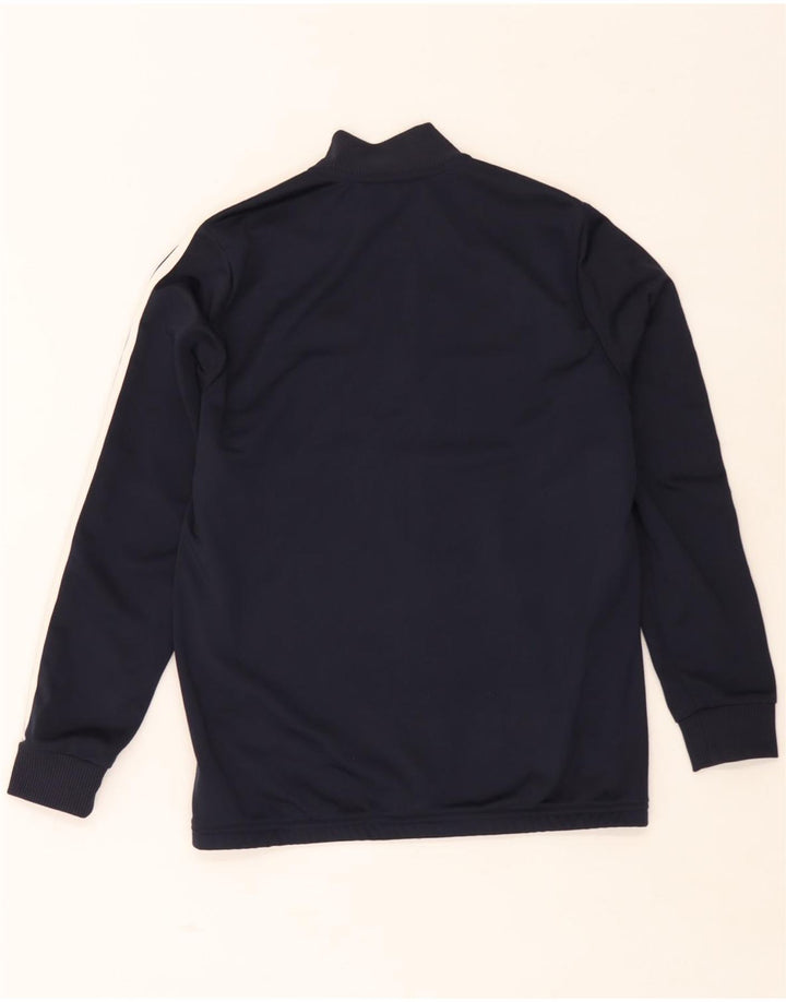Giacca da tuta da ragazzo Adidas 13-14 anni in poliestere color block blu