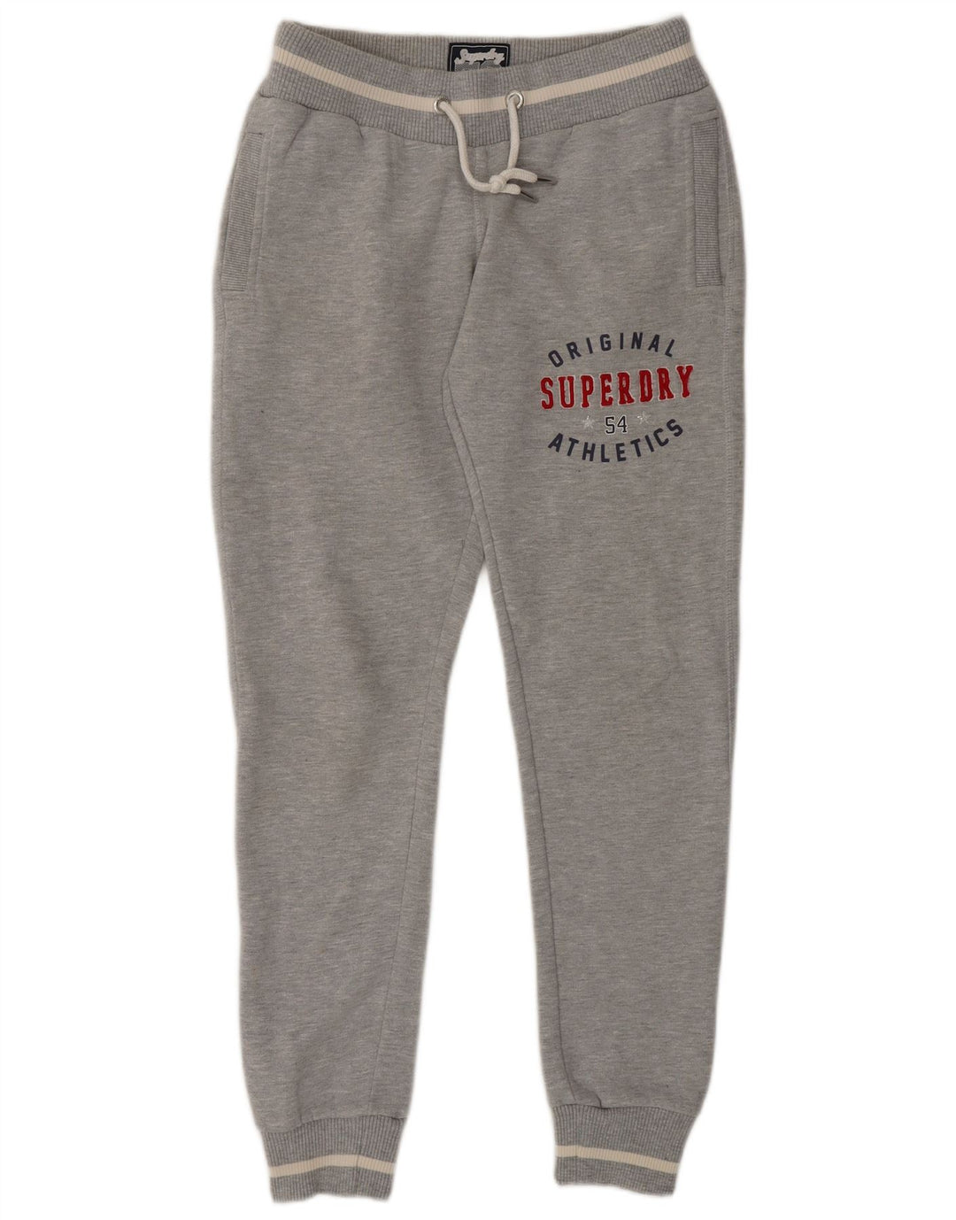 Pantaloni da tuta con grafica da donna Superdry Joggers UK 8 Small Grigio