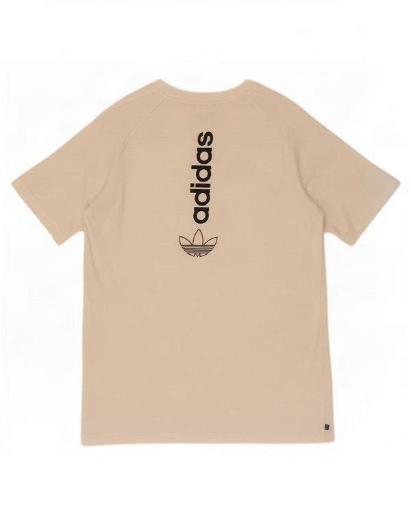 Maglietta grafica da uomo Adidas Top bianca media