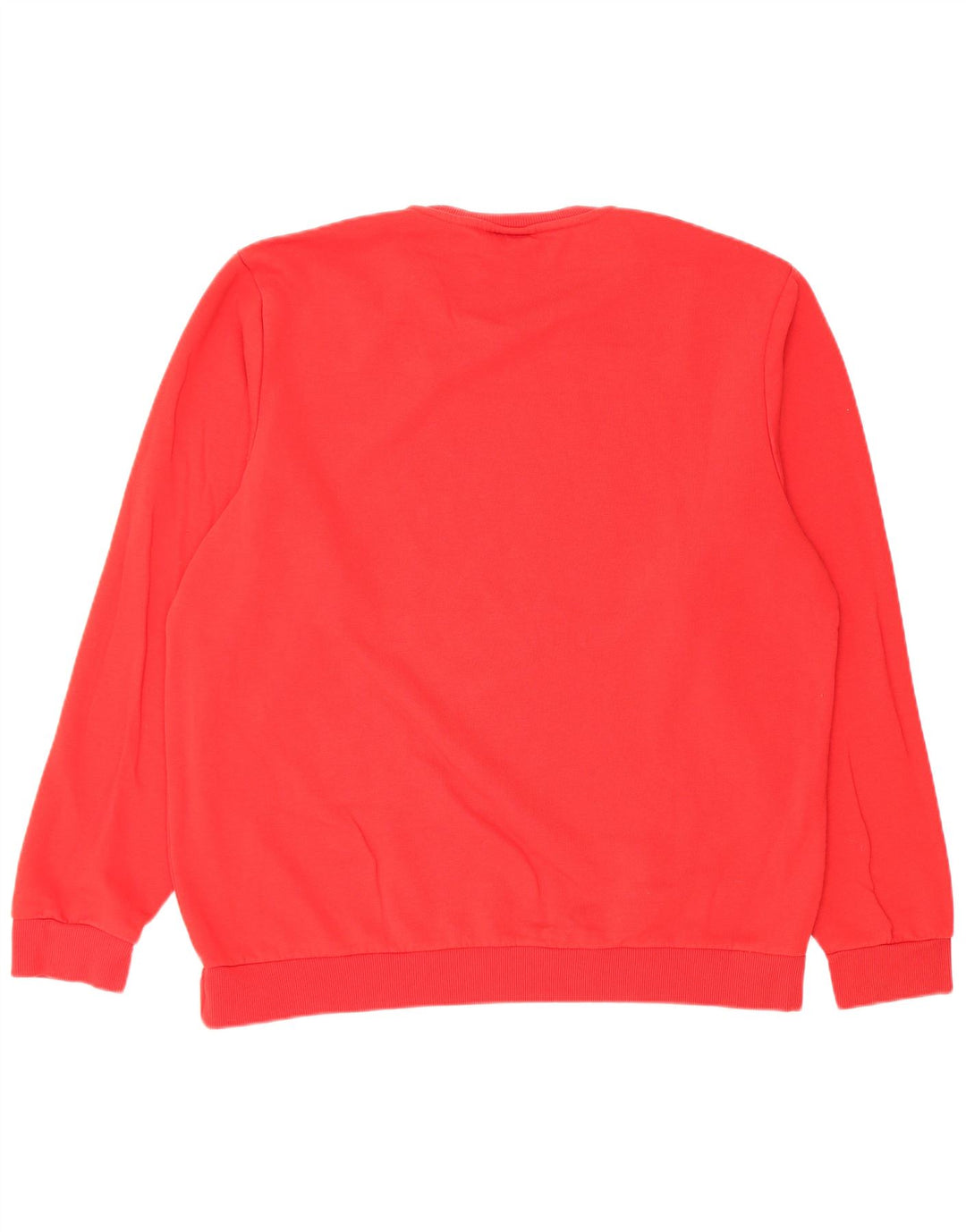 Felpa grafica da uomo Adidas Jumper XL rosso cotone