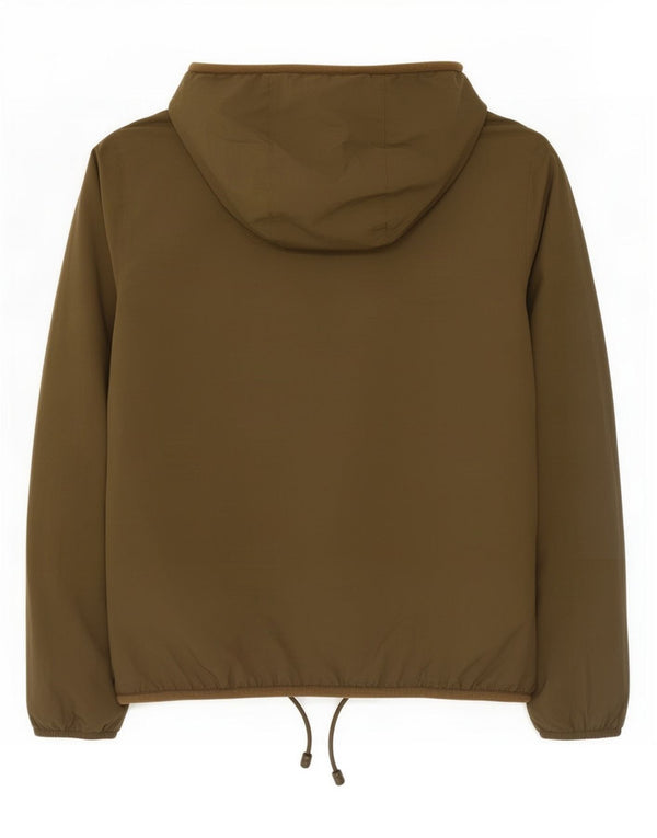 Giubbotto bomber con cappuccio da uomo K-Way UK 42 XL Cachi