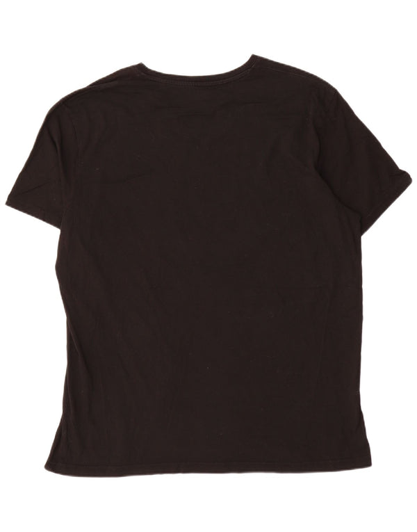 T-shirt grafica da uomo Alpha Industries Top 3XL cotone nero