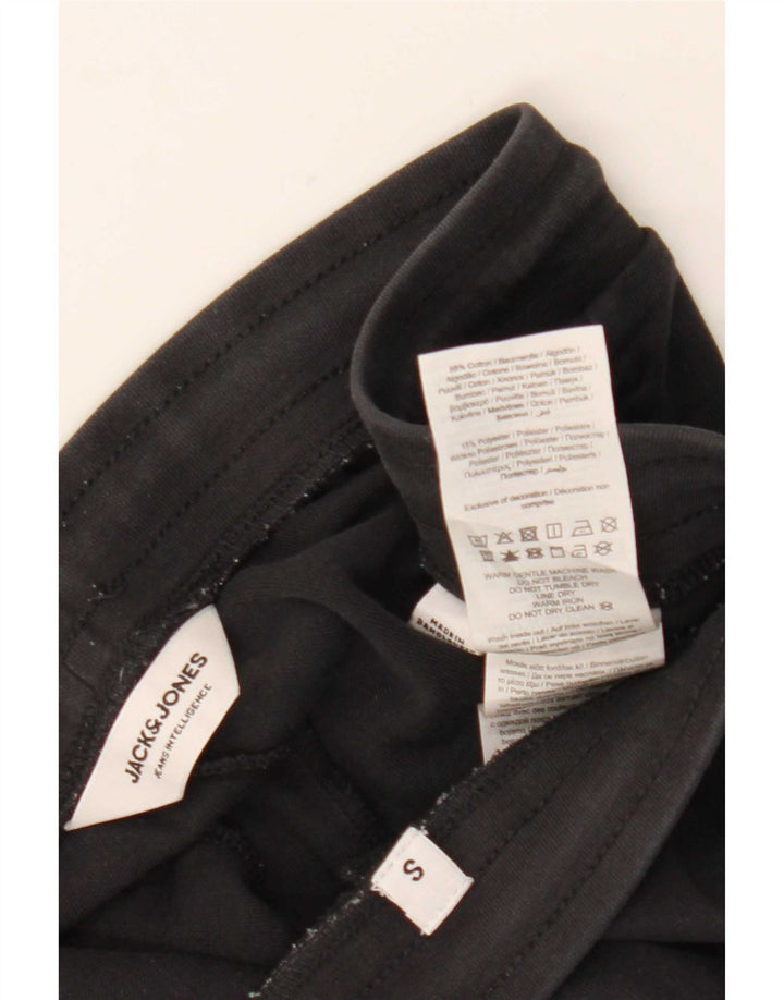 Pantaloni da tuta da uomo Jack & Jones Joggers piccoli in cotone nero