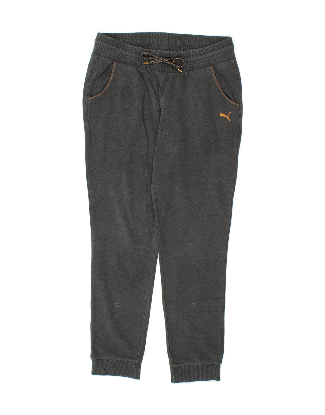PUMA Womens Tracksuit Trousers Joggers UK 12 Medium Grey Cotton Vintage Puma and Second-Hand Puma from Messina Hembry 