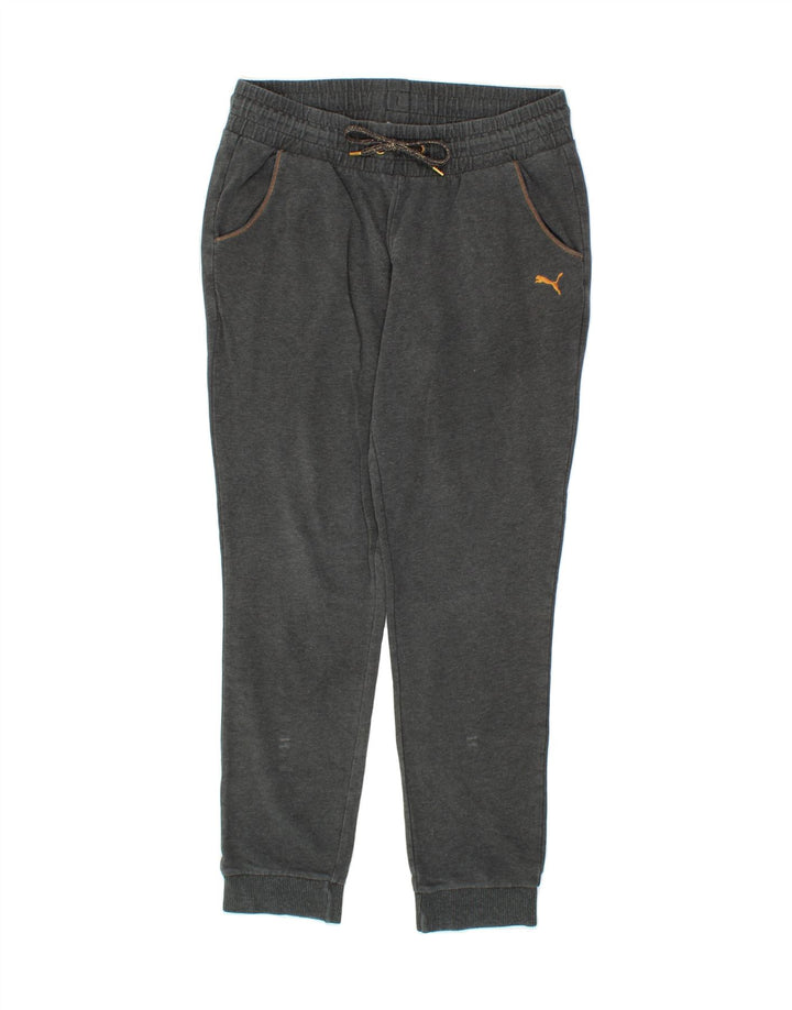 PUMA Womens Tracksuit Trousers Joggers UK 12 Medium Grey Cotton Vintage Puma and Second-Hand Puma from Messina Hembry 