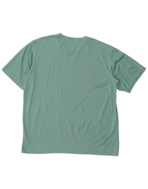 T-shirt Omni-Wick da uomo COLUMBIA Top XL verde poliestere