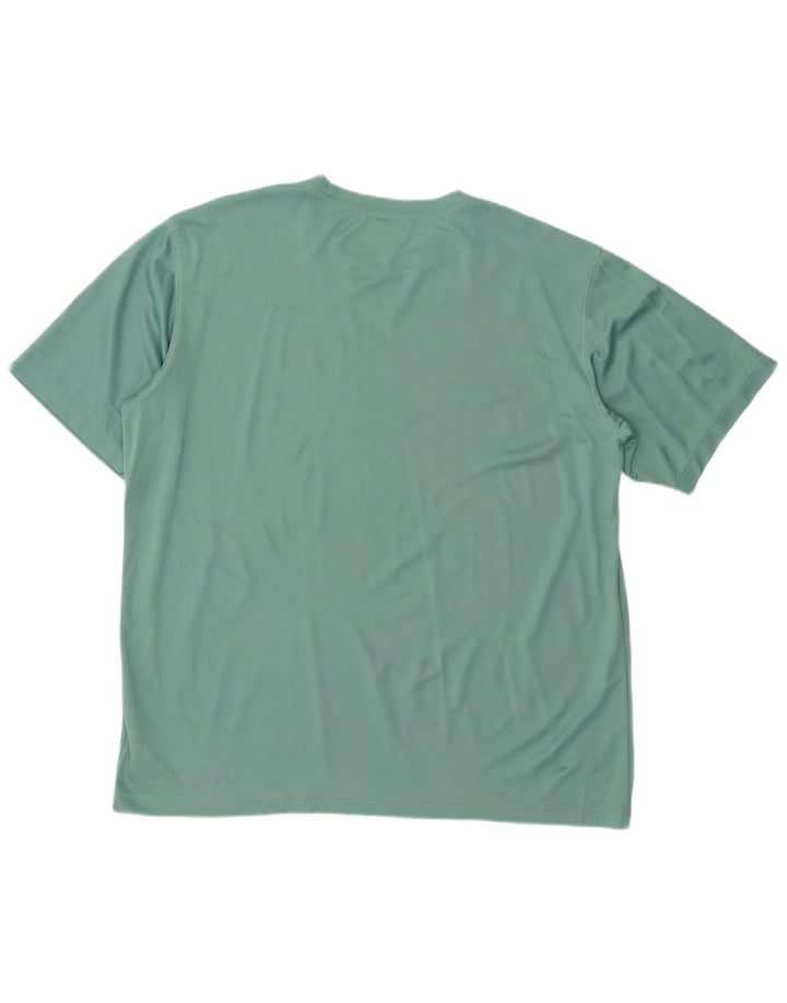 T-shirt Omni-Wick da uomo COLUMBIA Top XL verde poliestere