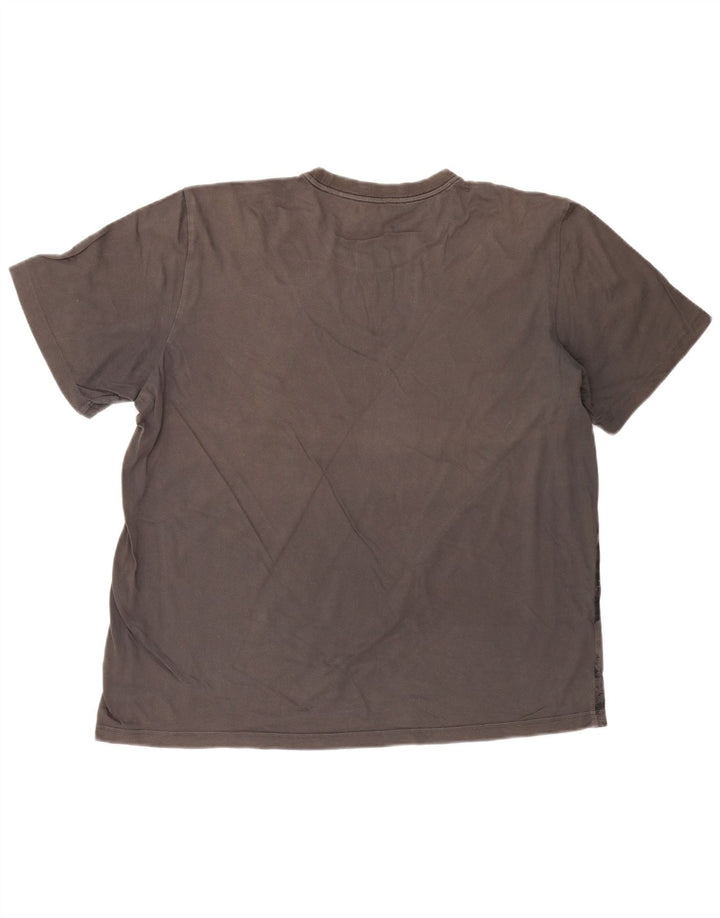 T-shirt ADIDAS da uomo con motivo astratto XL grigia