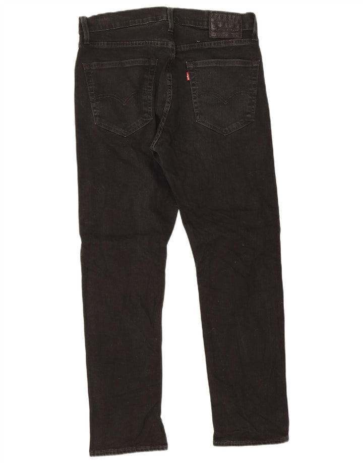 Jeans dritti da donna Levi's W32 L30 cotone nero