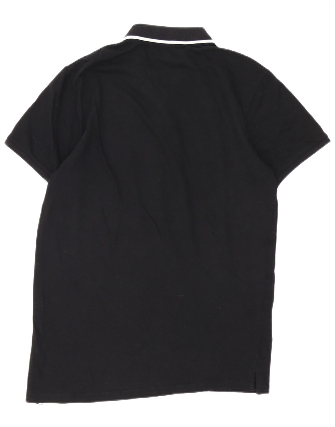 Polo da uomo Jack & Jones in cotone nero medio