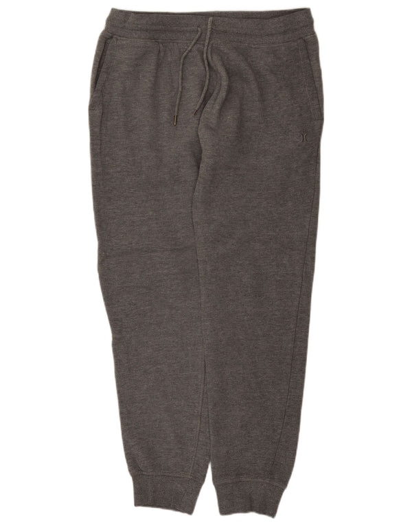 Pantaloni da tuta da donna Hurley Joggers UK 14 Large Grigio Cotone