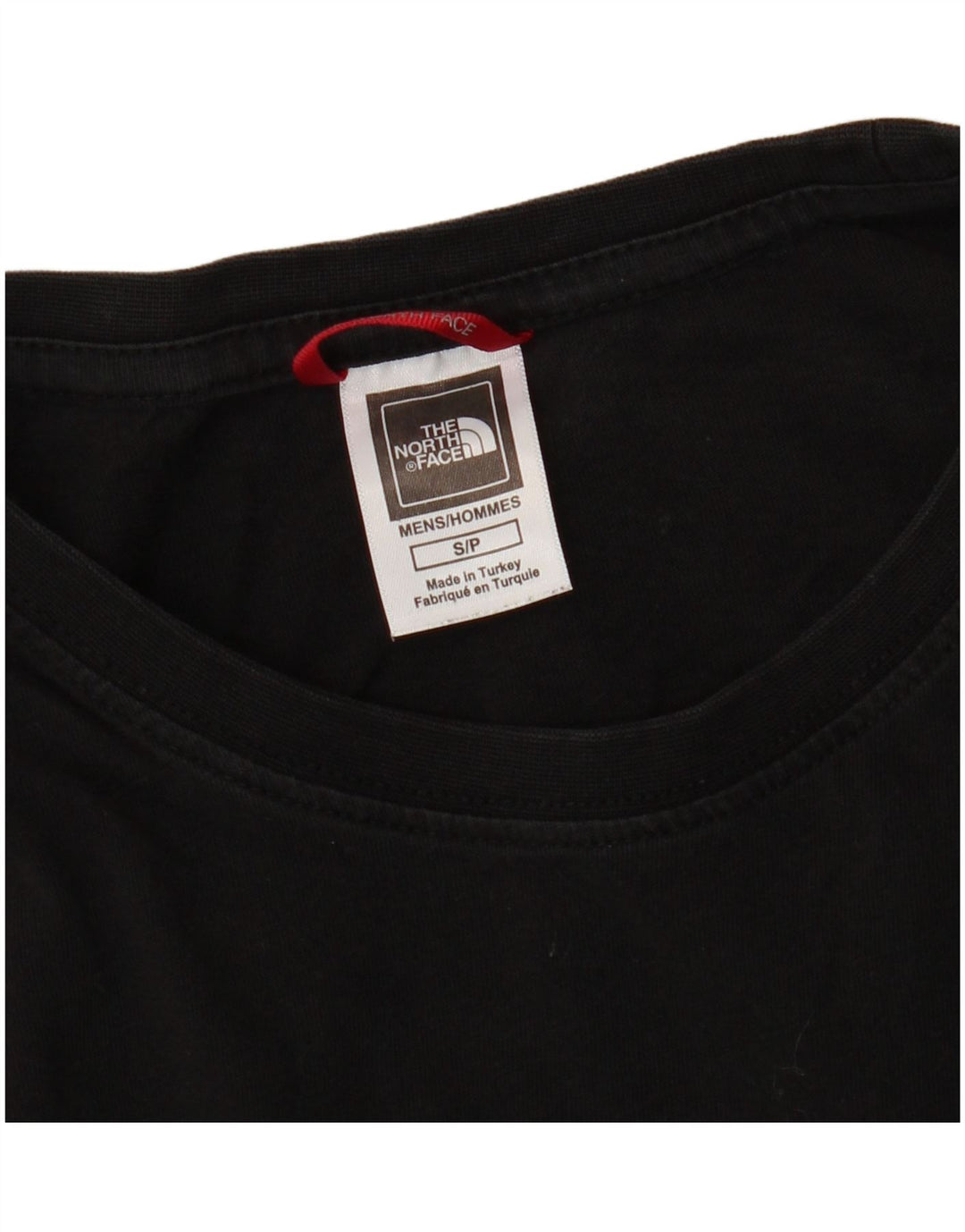 The North Face Maglietta grafica da uomo a manica lunga piccola nera