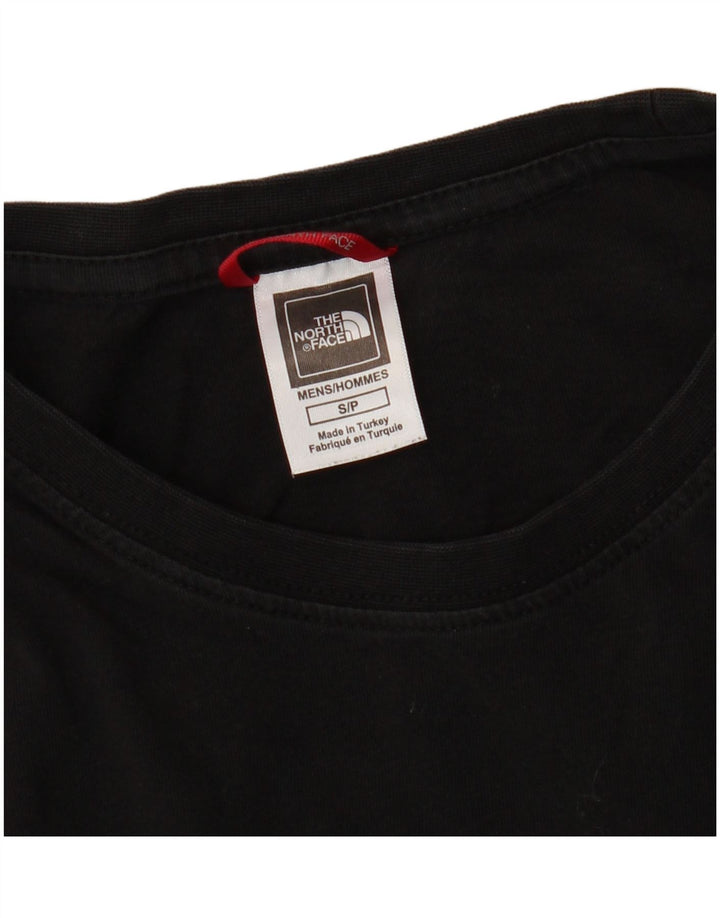 The North Face Maglietta grafica da uomo a manica lunga piccola nera