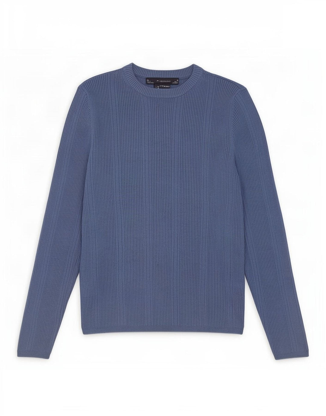 Maglione maglione girocollo da donna Marks & Spencer UK 12 Viscosa blu medio