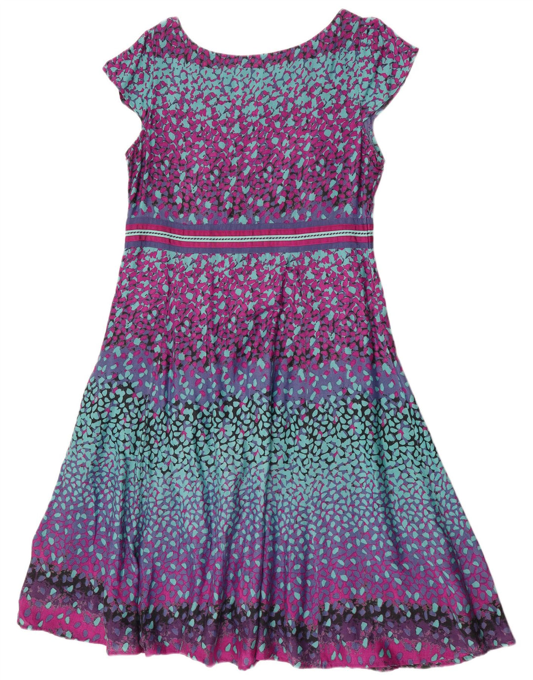 Abito a trapezio Marks & Spencer da donna Per Una UK 16 grande multicolore