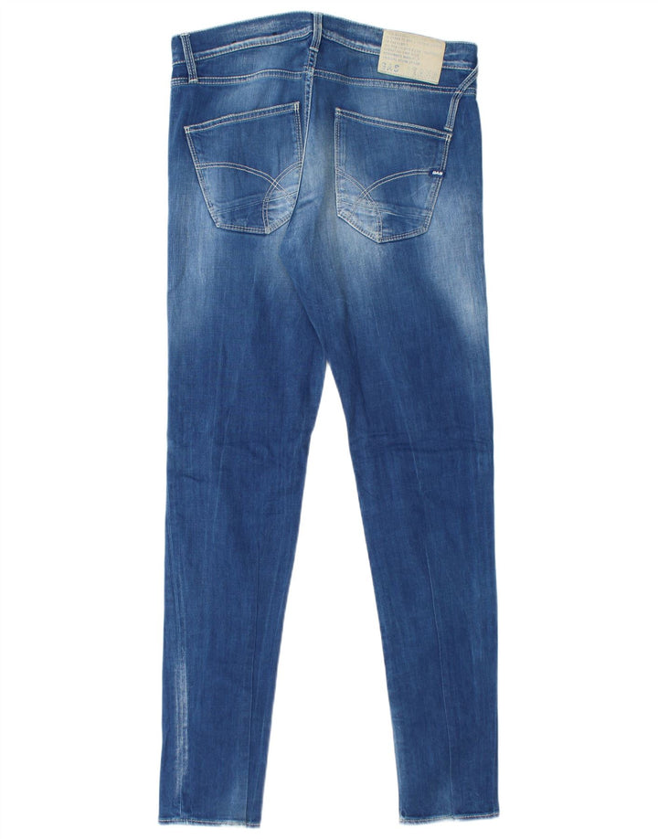 Jeans slim da uomo Gas W32 L34 cotone blu