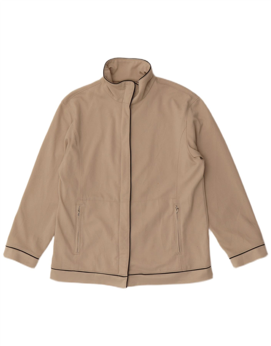 Giacca da ginnastica oversize da donna Lotto UK 10 piccola Beige