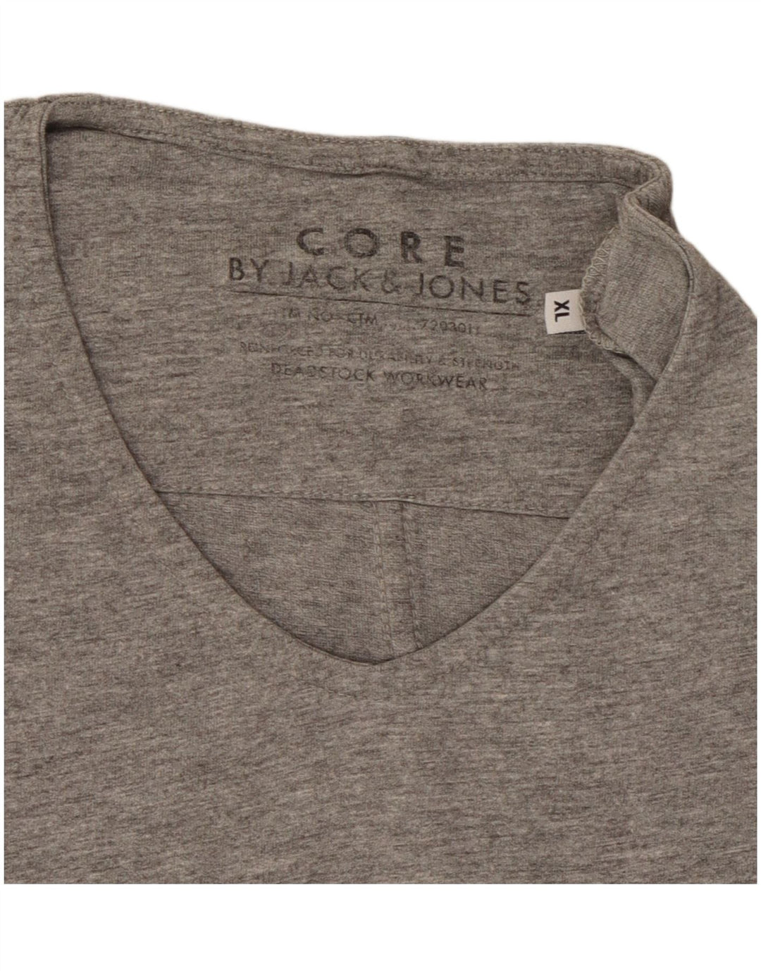 T-shirt da uomo Jack & Jones Top XL grigia chiazzata