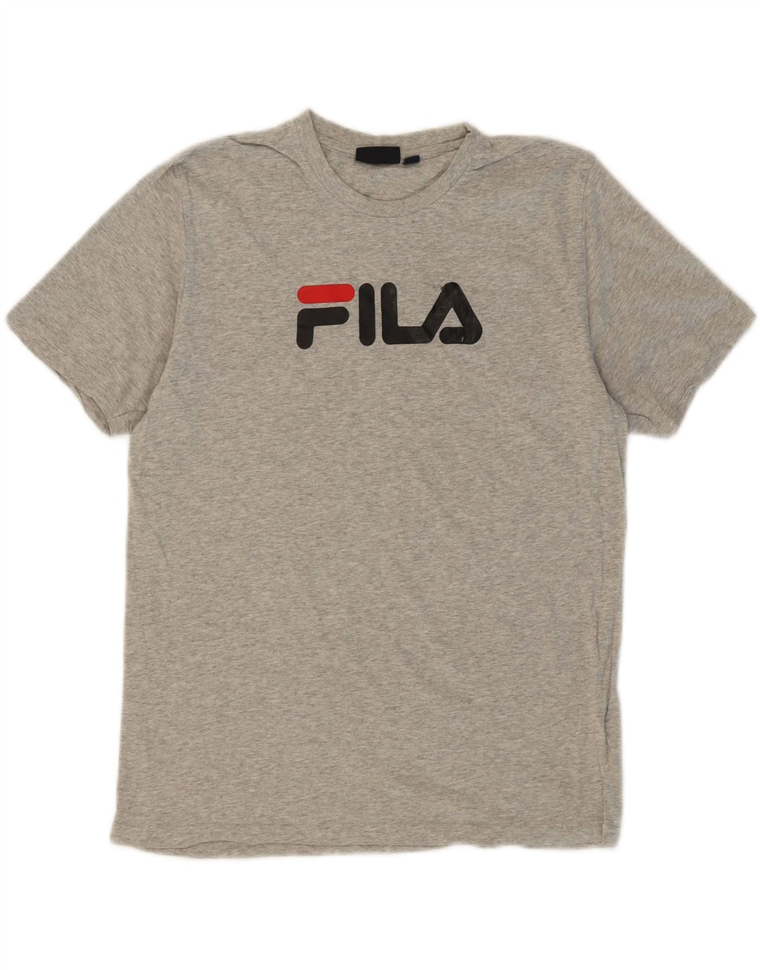 FILA Mens Graphic T-Shirt Top Small Grey Cotton Vintage Fila and Second-Hand Fila from Messina Hembry 