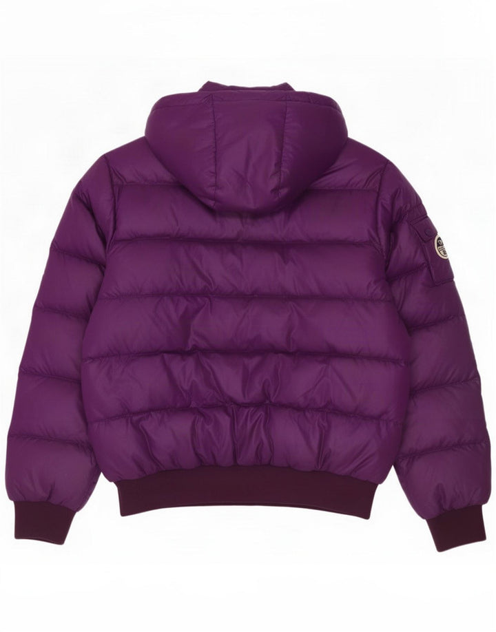 Giacca imbottita con cappuccio da donna North Sails UK 16 Large Viola Poliammide