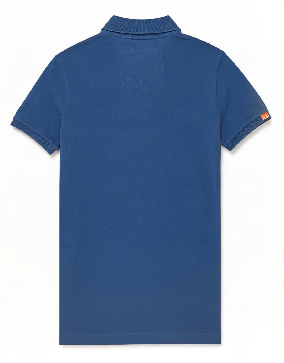 Polo da uomo Superdry Small in cotone blu