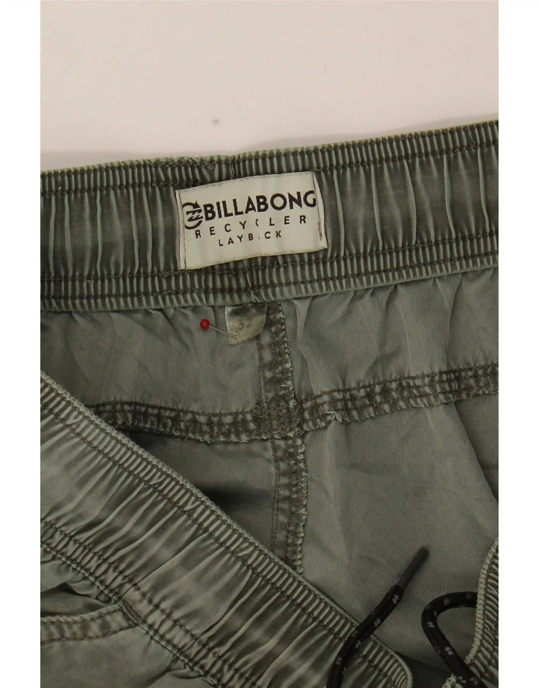Pantaloncini casual da uomo Billabong W32 poliestere kaki medio