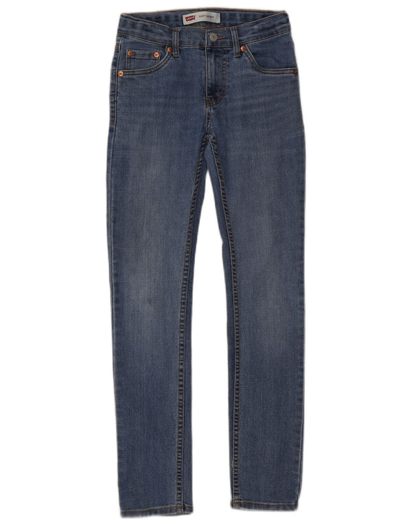 Levi's Girls 510 Skinny Jeans 11-12 anni W26 L28 Cotone blu
