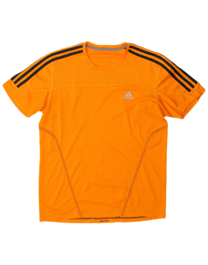 T-shirt da uomo Adidas Top color arancione medio