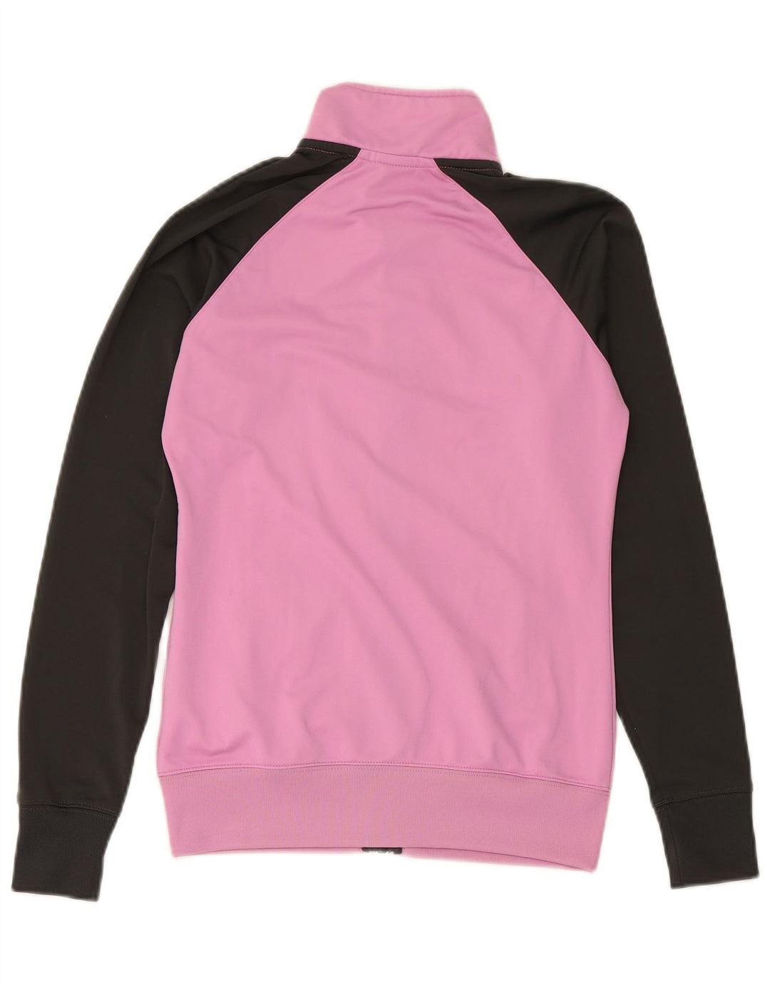Giacca da tuta da donna NIKE UK 10 Small Rosa Poliestere color block