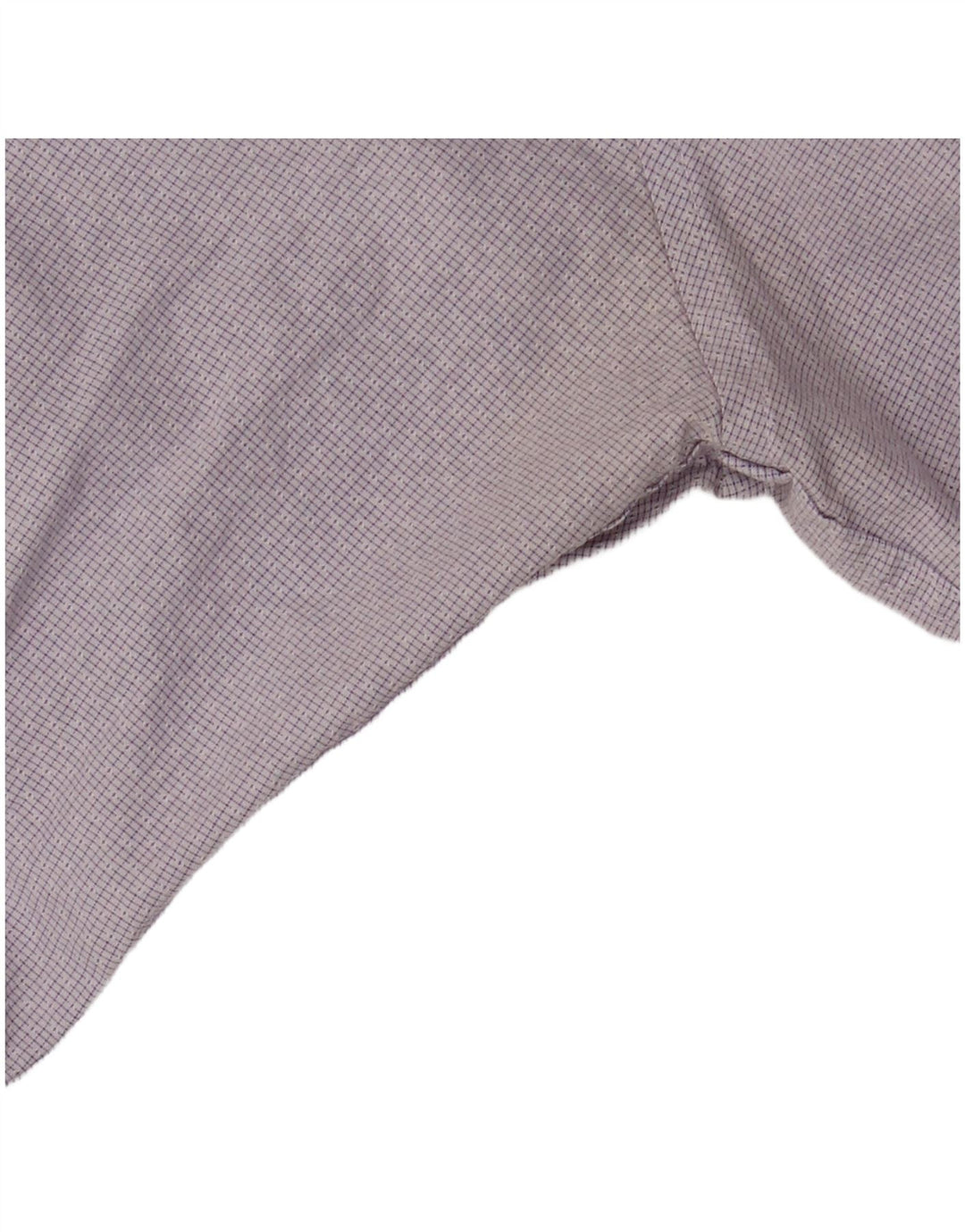 CALVIN KLEIN Camicia slim fit da uomo taglia 16 1/2 grande cotone a quadri viola