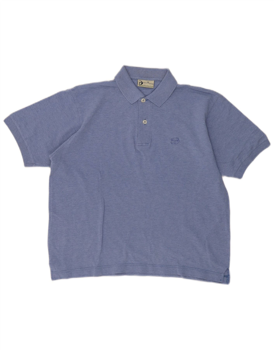SERGIO TACCHINI Mens Polo Shirt IT 44 XS Blue